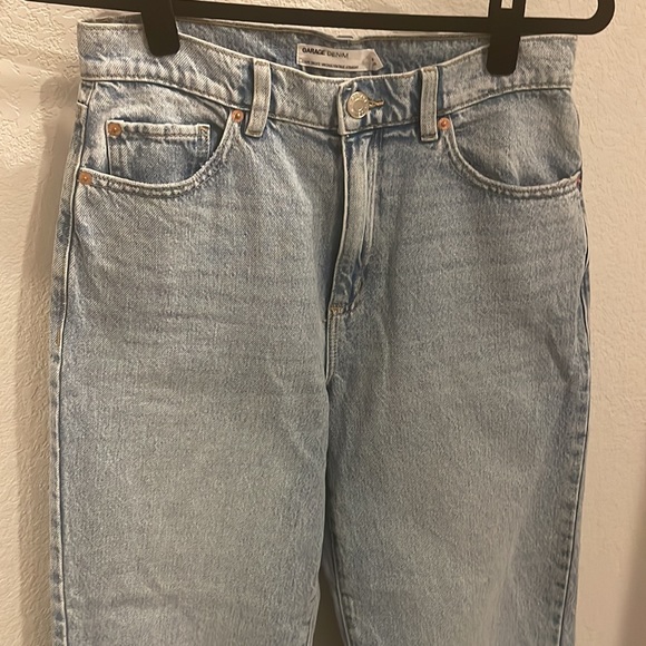Women’s Jeans Garage Denim Vintage Straight Leg Light Wash Size 07/28 - Picture 3 of 6